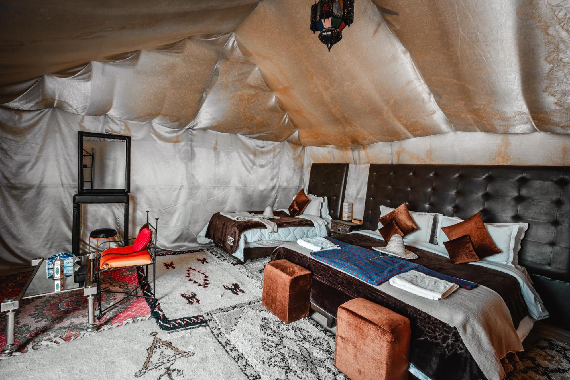 Family Luxury Glamping Hotel Merzouga Exterior photo