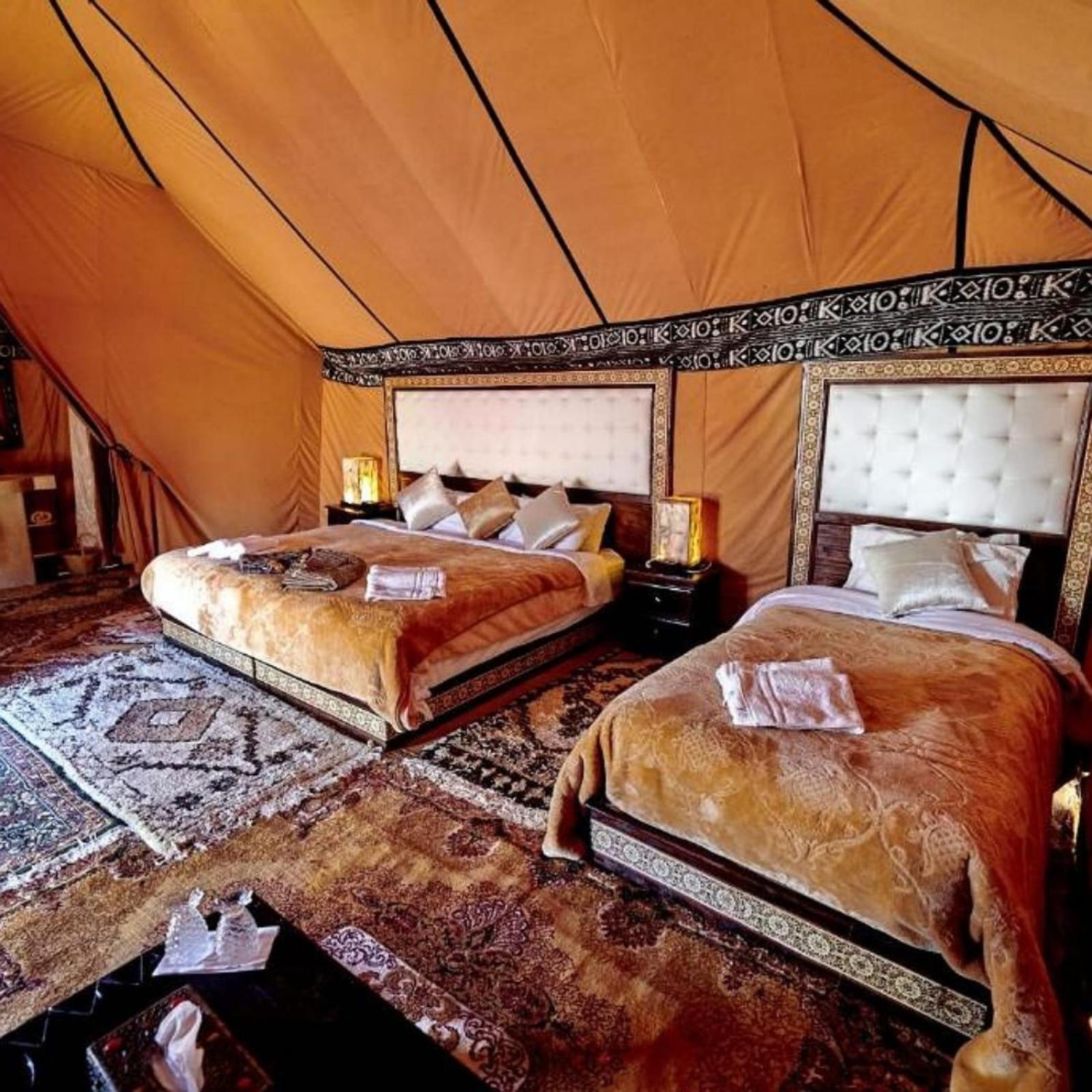 Family Luxury Glamping Hotel Merzouga Exterior photo
