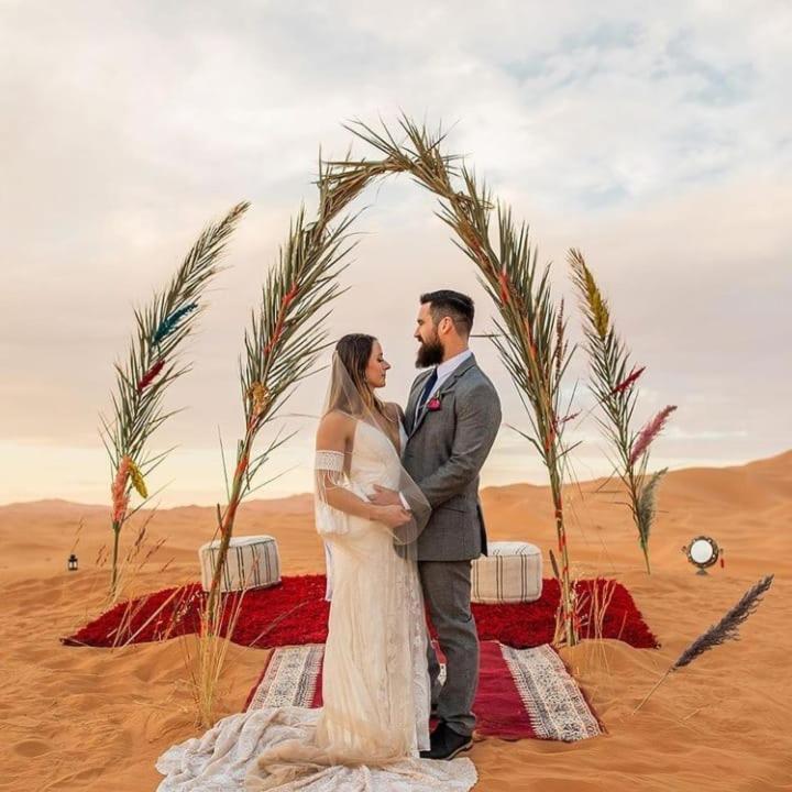 Family Luxury Glamping Hotel Merzouga Exterior photo